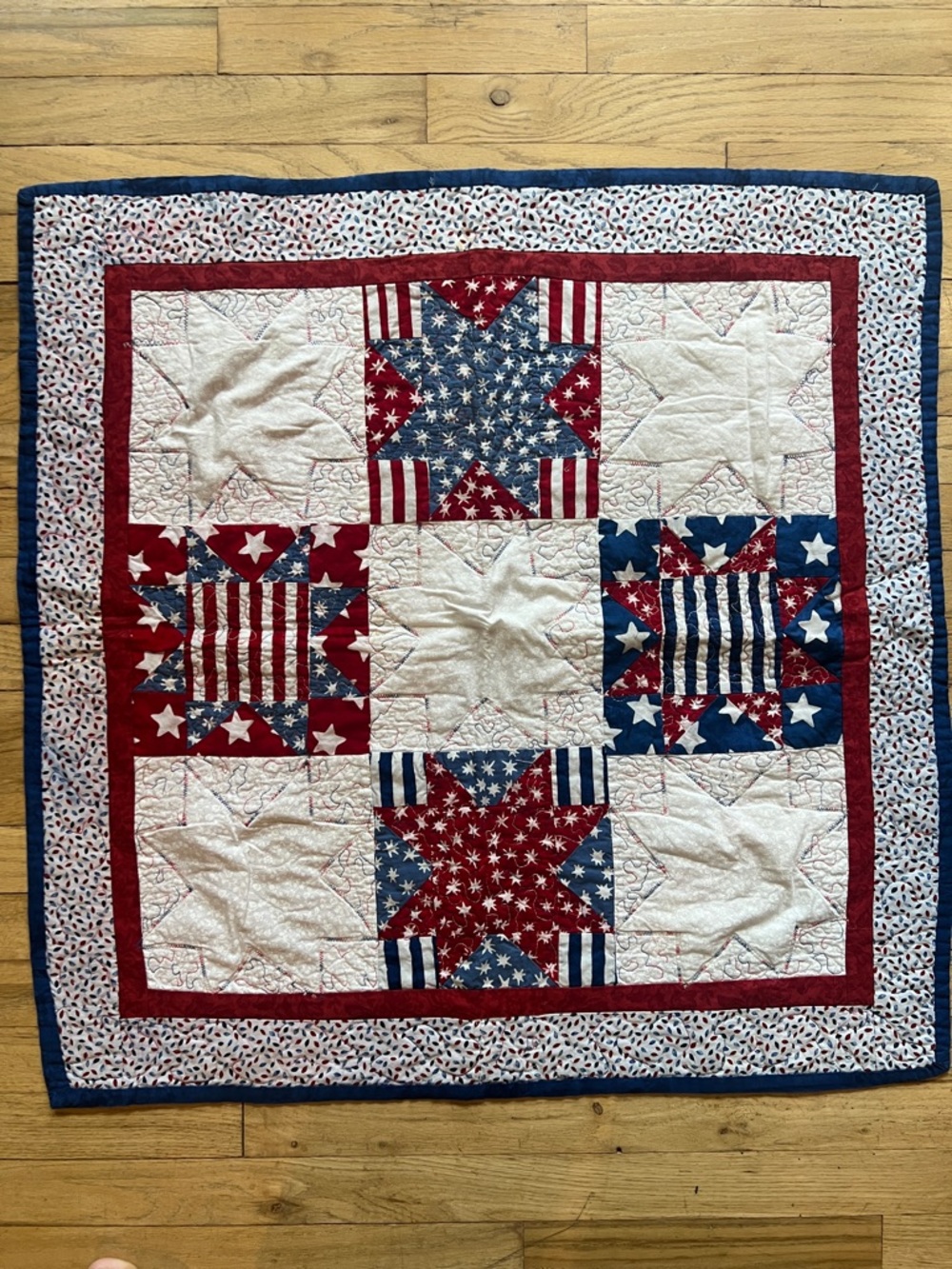 Quilt - Red, White & Blue - Picture 2 of 11